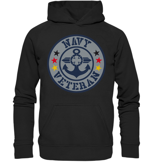 NAVY VETERAN Sterne - Basic Unisex Hoodie