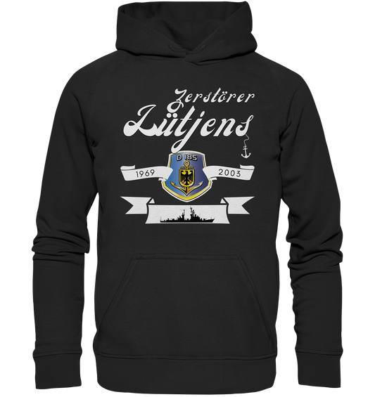 Zerstörer D185 LÜTJENS 1969-2003 - Basic Unisex Hoodie