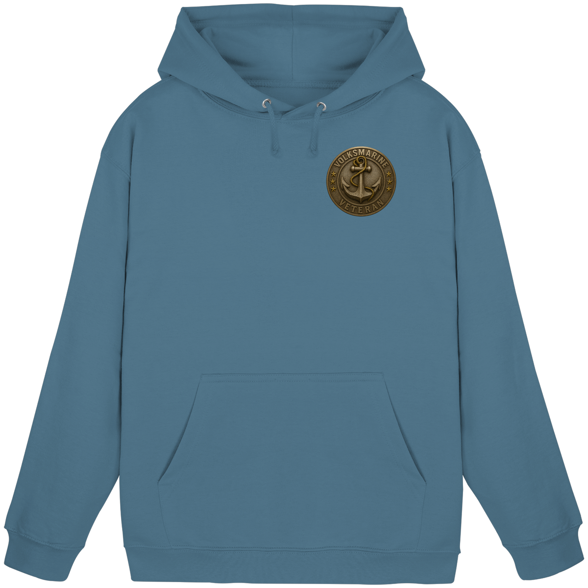 Volksmarine Veteran  - Metalleffekt - Basic Unisex Hoodie