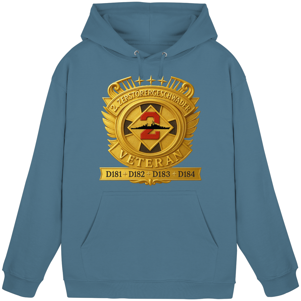 2. Zerstörergeschwader - Veteran  - Basic Unisex Hoodie