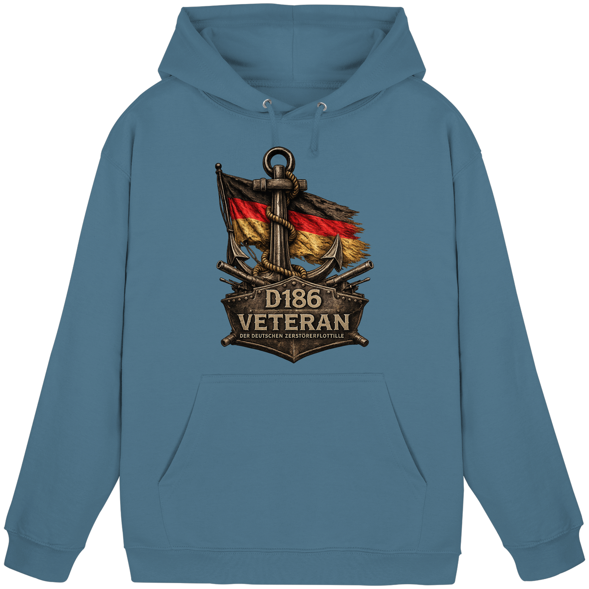 Veteran D186 Flagge - Basic Unisex Hoodie