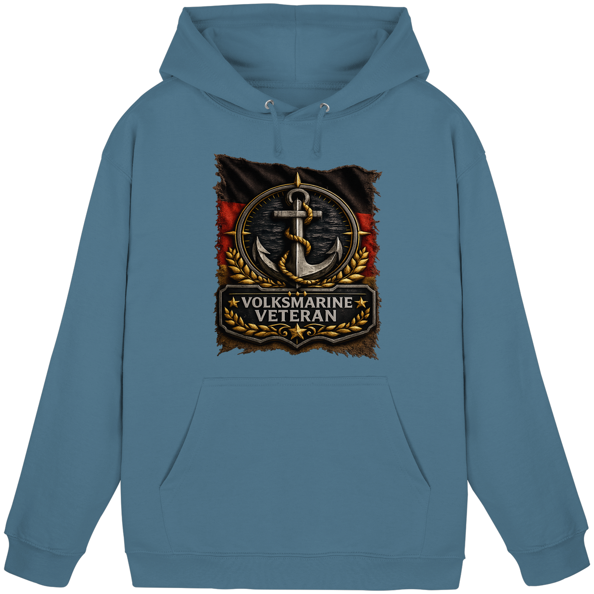 VOLKSMARINE VETERAN FLAGGE - Basic Unisex Hoodie