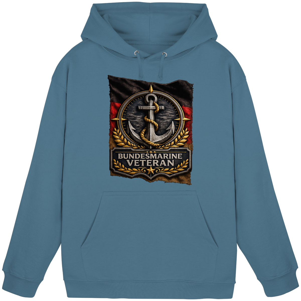 BUNDESMARINE VETERAN FLAGGE  - Basic Unisex Hoodie