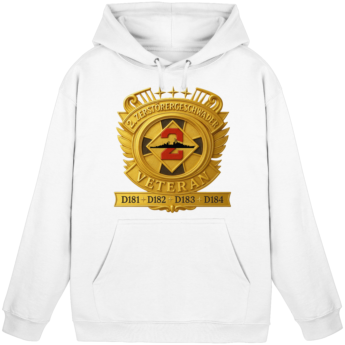 2. Zerstörergeschwader - Veteran  - Basic Unisex Hoodie