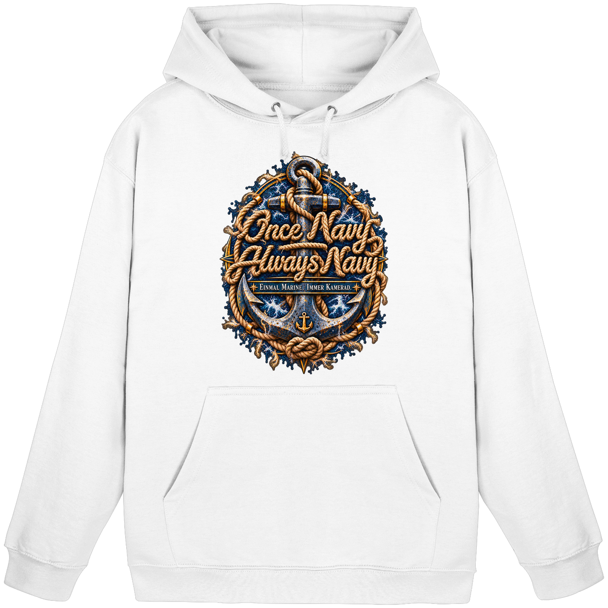 Once Navy - Always Navy - Basic Unisex Hoodie