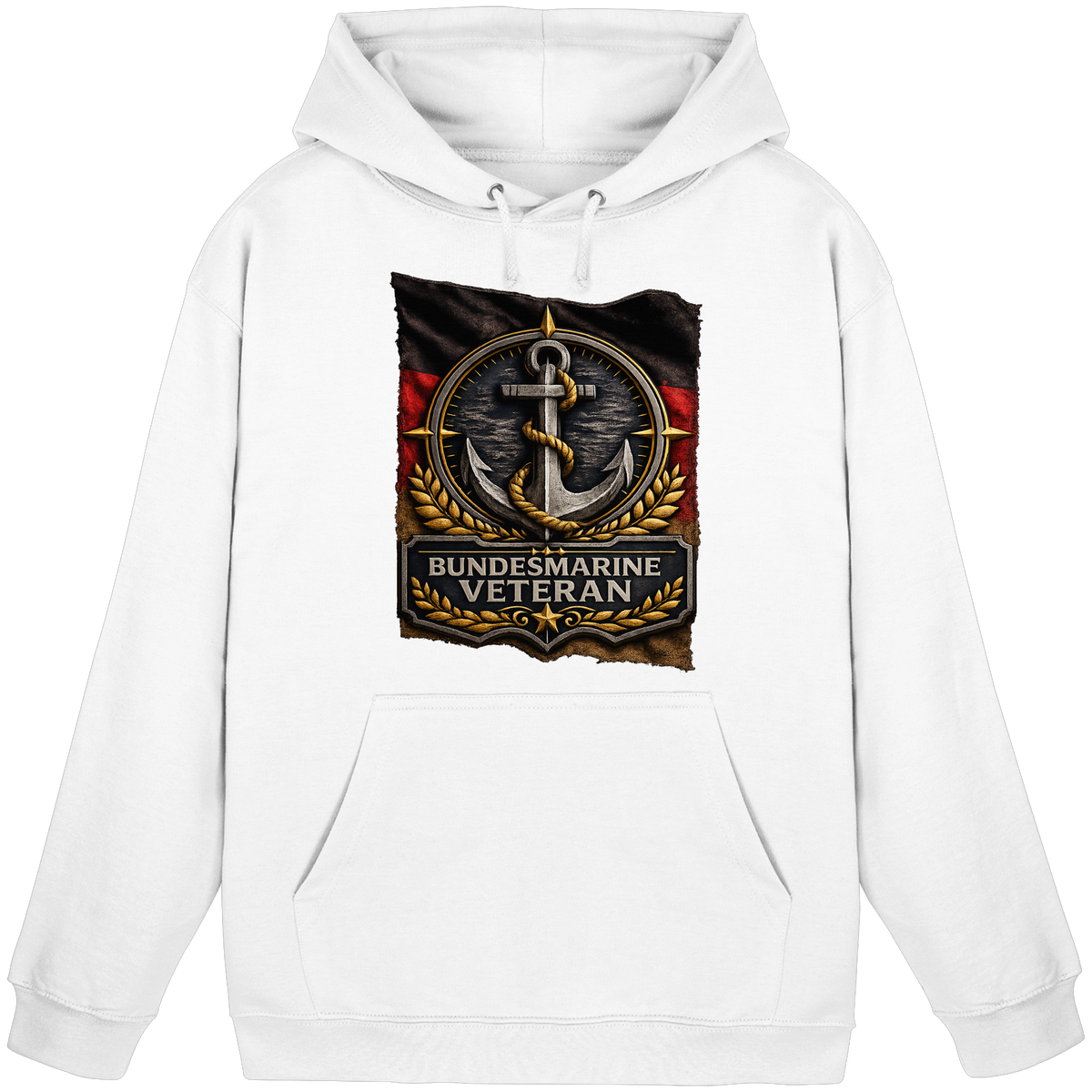 BUNDESMARINE VETERAN FLAGGE  - Basic Unisex Hoodie