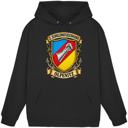 Wappen 2. Schnellbootgeschwader - Olpenitz - Basic Unisex Hoodie