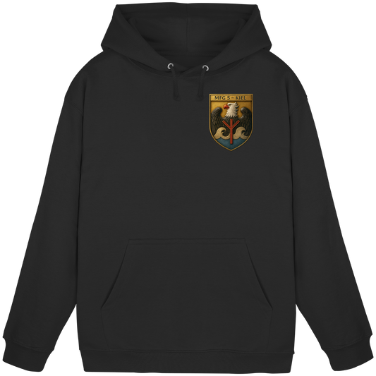 Wappen MFG5 - KIEL - Metalleffekt - Basic Unisex Hoodie