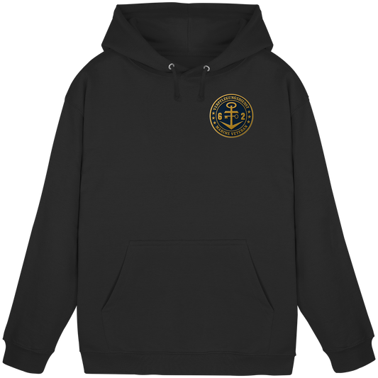 Marine Veteran 62er VERPFLEGUNGSDIENST - Metalleffekt  - Basic Unisex Hoodie