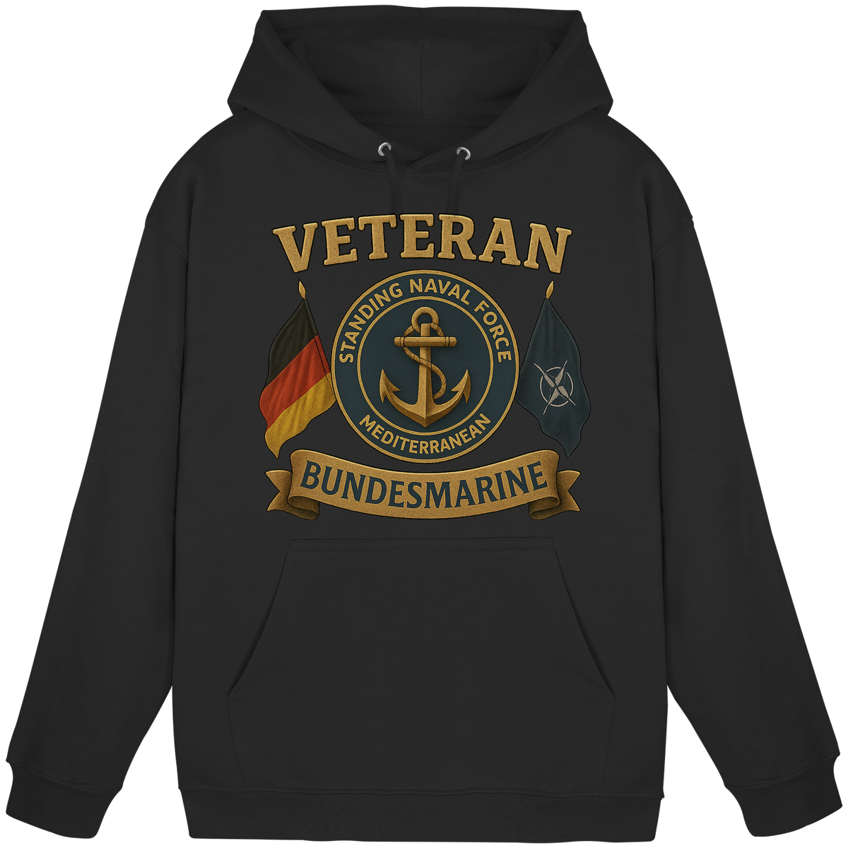 Veteran BUNDESMARINE - SNFM - Basic Unisex Hoodie