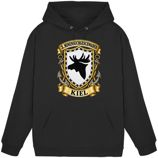 Wappen 3. Minensuchgeschwader - KIEL - Basic Unisex Hoodie
