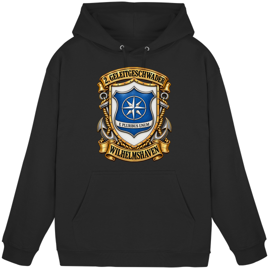 Wappen 2. Geleitgeschwader - Wilhelmshaven - Basic Unisex Hoodie