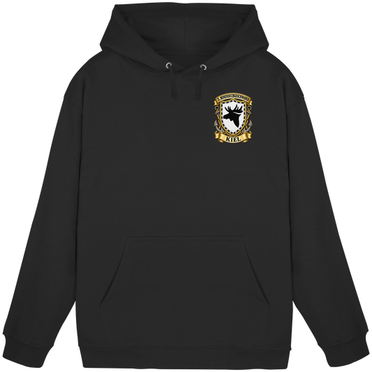 Wappen 3. Minensuchgeschwader - KIEL - Brustlogo - Basic Unisex Hoodie