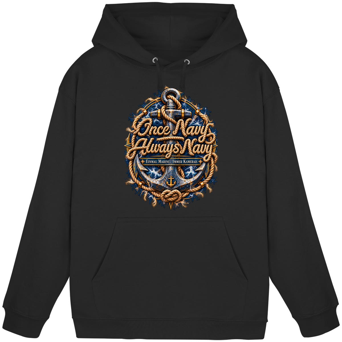 Once Navy - Always Navy - Basic Unisex Hoodie