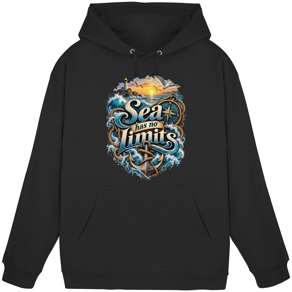 Sea has no Limits - Basic Unisex Hoodie