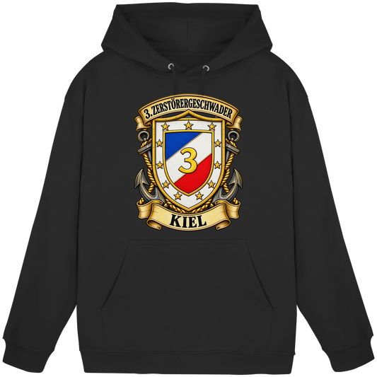 Wappen 3. Zerstörergeschwader - KIEL - Basic Unisex Hoodie
