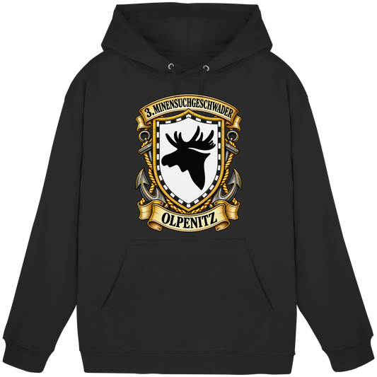 Wappen 3. Minensuchgeschwader - OLPENITZ - Basic Unisex Hoodie