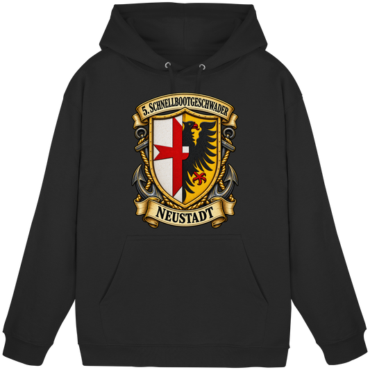 Wappen 5. Schnellbootgeschwader - NEUSTADT - Basic Unisex Hoodie