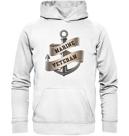 Anker MARINE VETERAN - Basic Unisex Hoodie