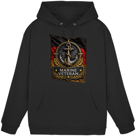 MARINE VETERAN FLAGGE - Basic Unisex Hoodie