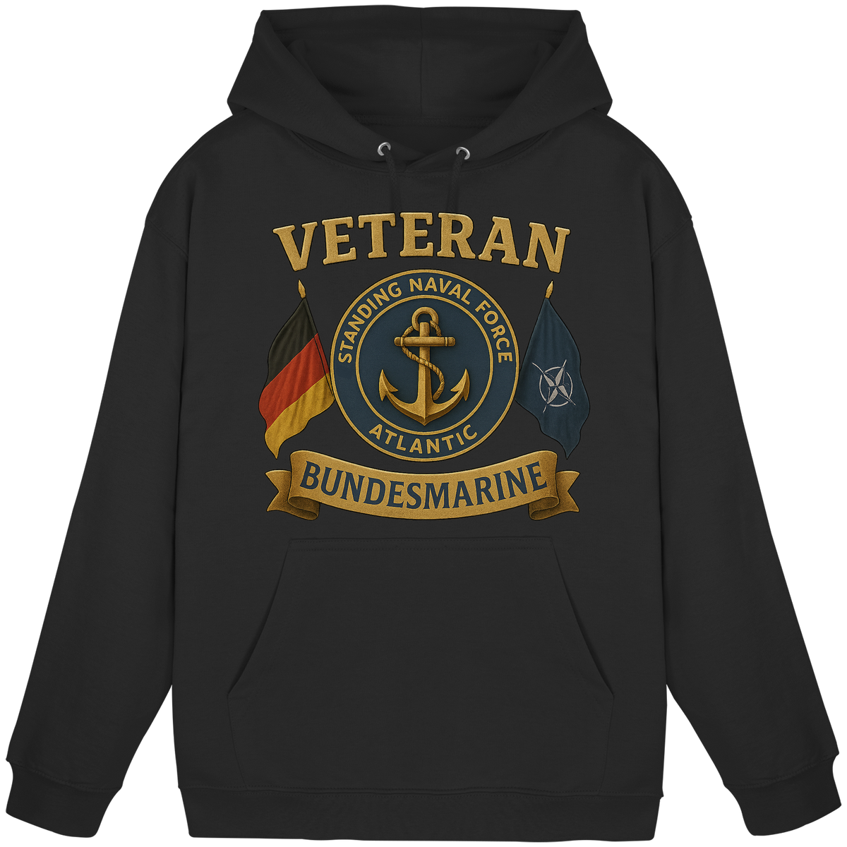 Veteran BUNDESMARINE - SNFL - Basic Unisex Hoodie