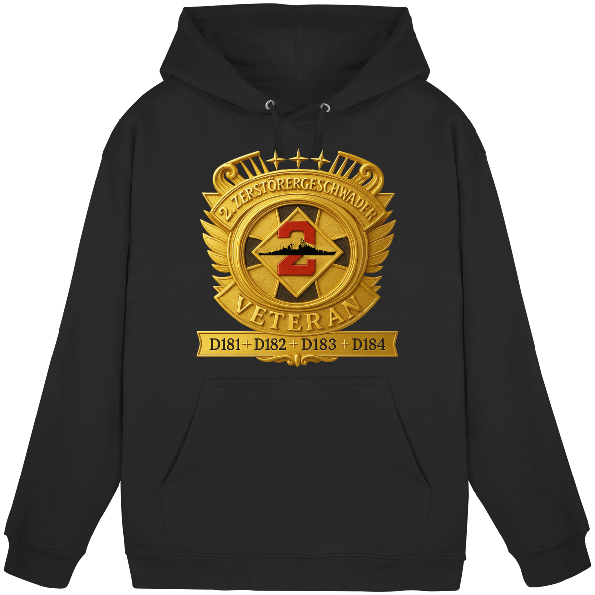 2. Zerstörergeschwader - Veteran  - Basic Unisex Hoodie