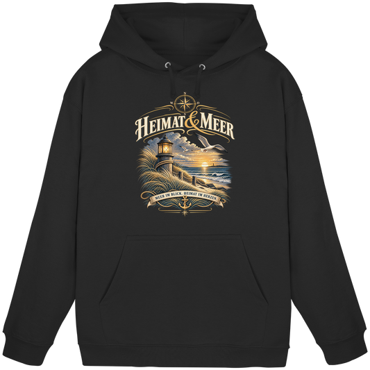 Heimat & Meer - Meer im Blick. Heimat im Herzen. - Basic Unisex Hoodie