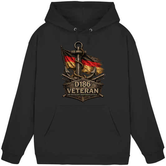 Veteran D186 Flagge - Basic Unisex Hoodie