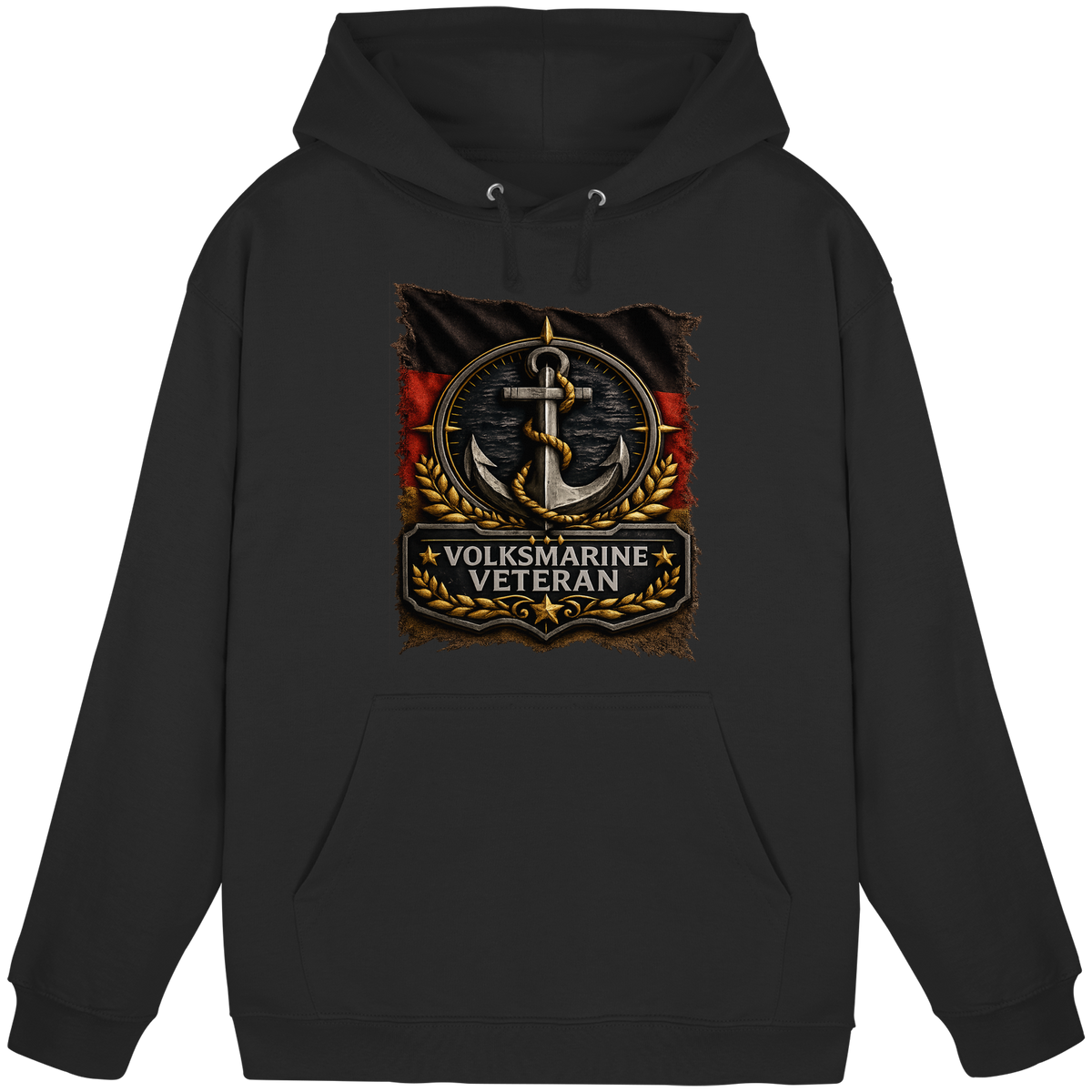 VOLKSMARINE VETERAN FLAGGE - Basic Unisex Hoodie