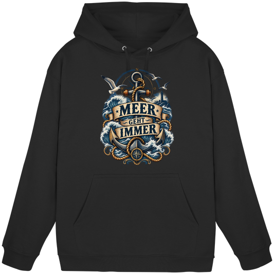 Meer geht immer - Anker - Basic Unisex Hoodie
