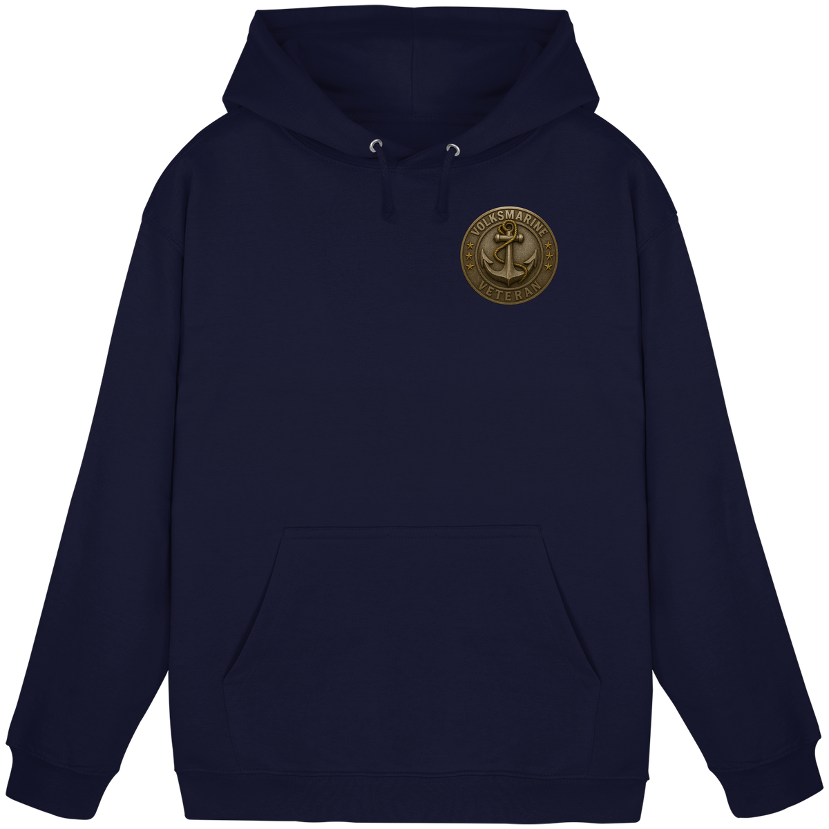 Volksmarine Veteran  - Metalleffekt - Basic Unisex Hoodie