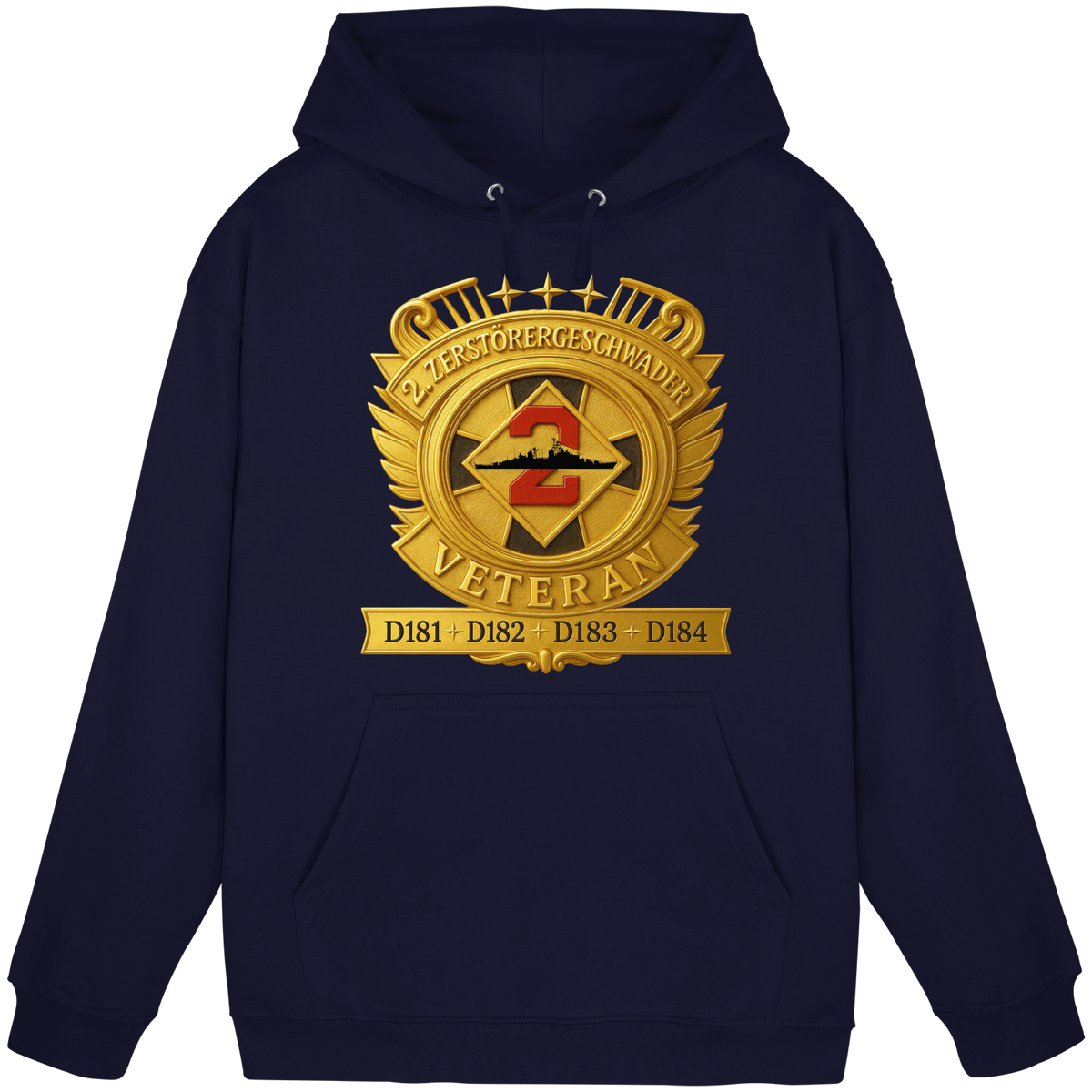 2. Zerstörergeschwader - Veteran  - Basic Unisex Hoodie