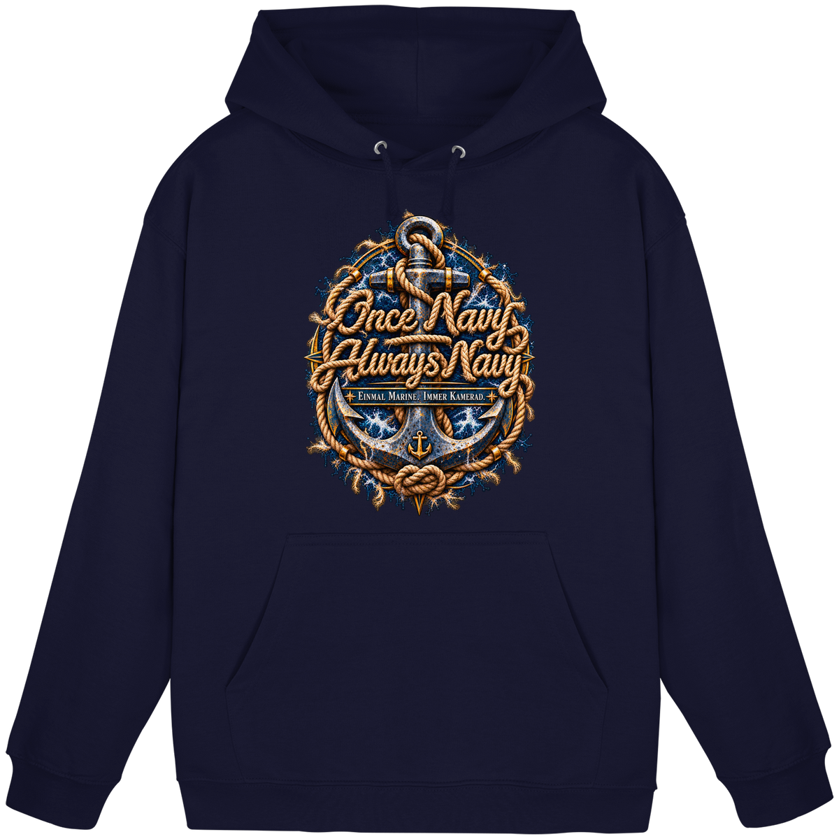 Once Navy - Always Navy - Basic Unisex Hoodie