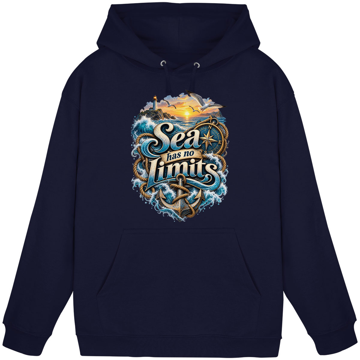 Sea has no Limits - Basic Unisex Hoodie