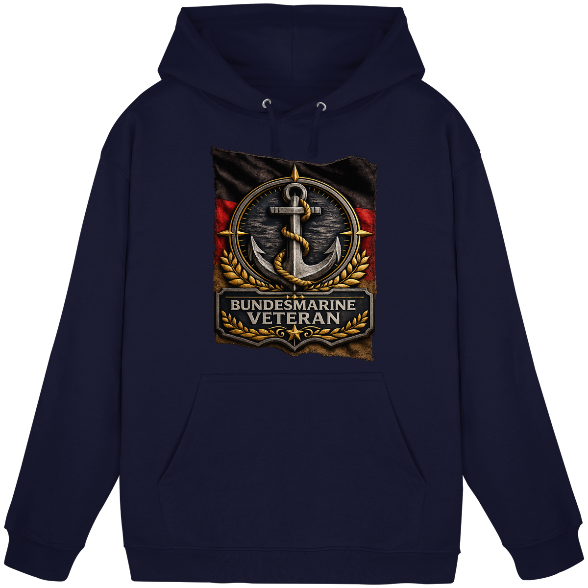 BUNDESMARINE VETERAN FLAGGE  - Basic Unisex Hoodie