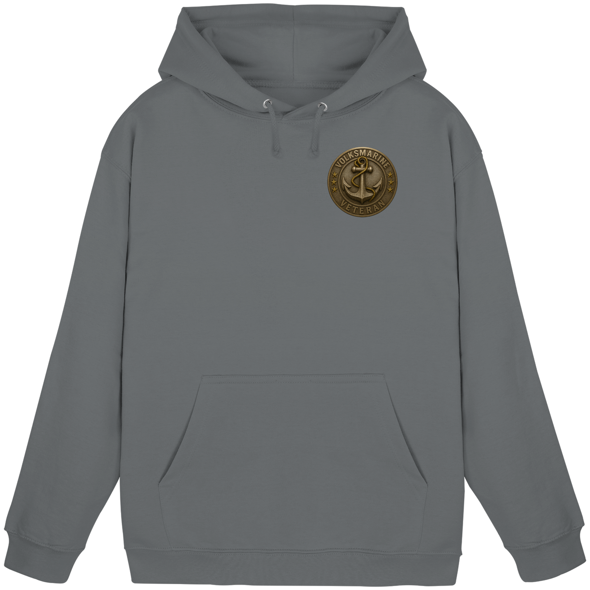 Volksmarine Veteran  - Metalleffekt - Basic Unisex Hoodie