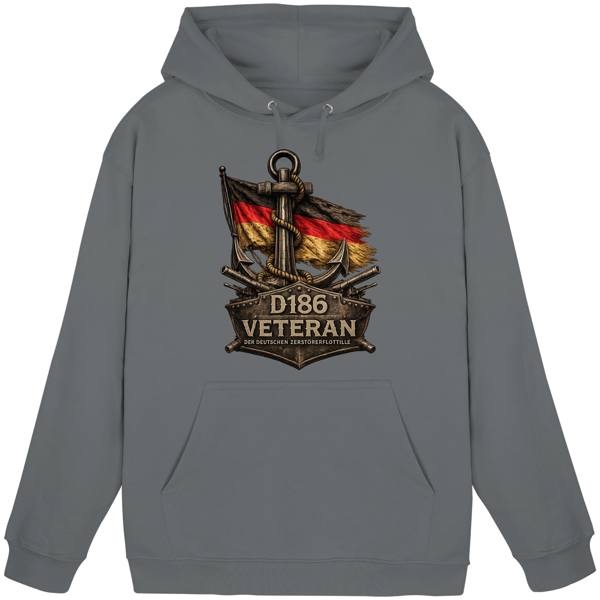 Veteran D186 Flagge - Basic Unisex Hoodie