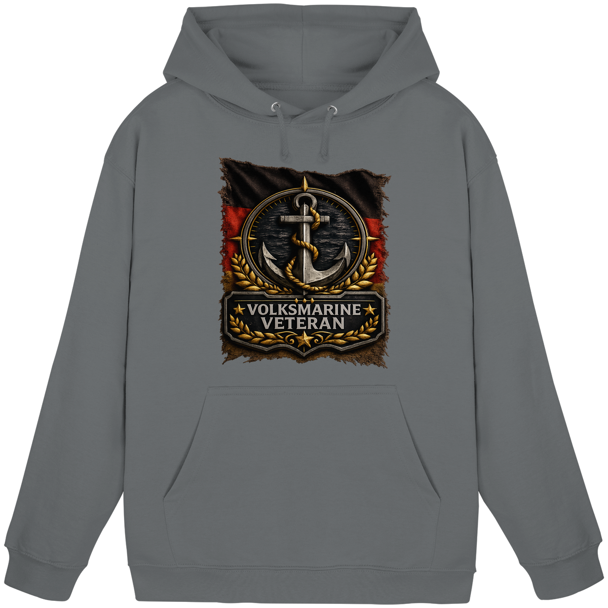 VOLKSMARINE VETERAN FLAGGE - Basic Unisex Hoodie