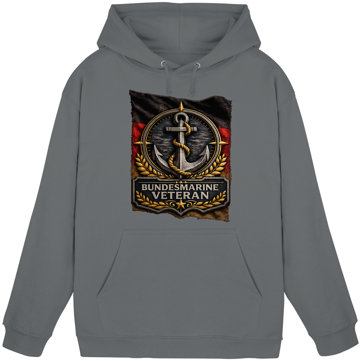 BUNDESMARINE VETERAN FLAGGE  - Basic Unisex Hoodie