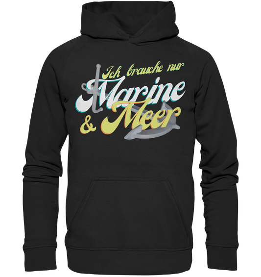 Marine & Meer - Basic Unisex Hoodie XL