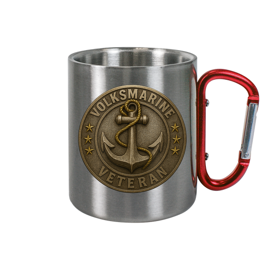 Volksmarine Veteran  - Metalleffekt - Edelstahl Tasse