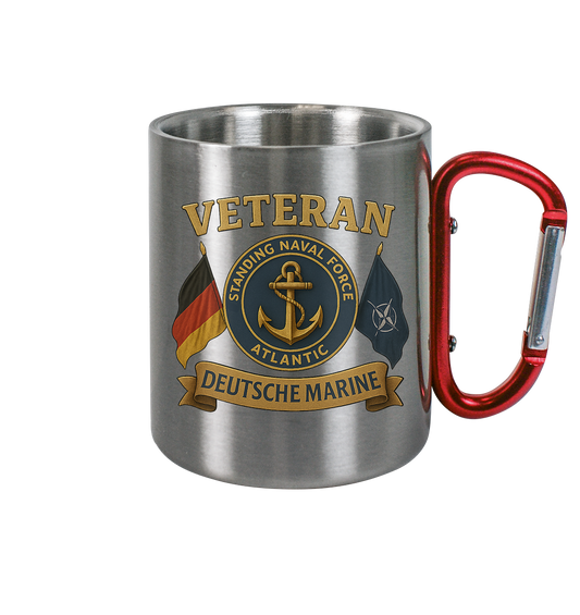 Veteran DEUTSCHE MARINE SNFL - Edelstahl Tasse