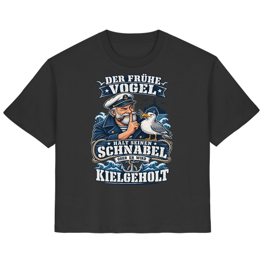 Der frühe Vogel... kielgeholt - Ladies Organic Shirt
