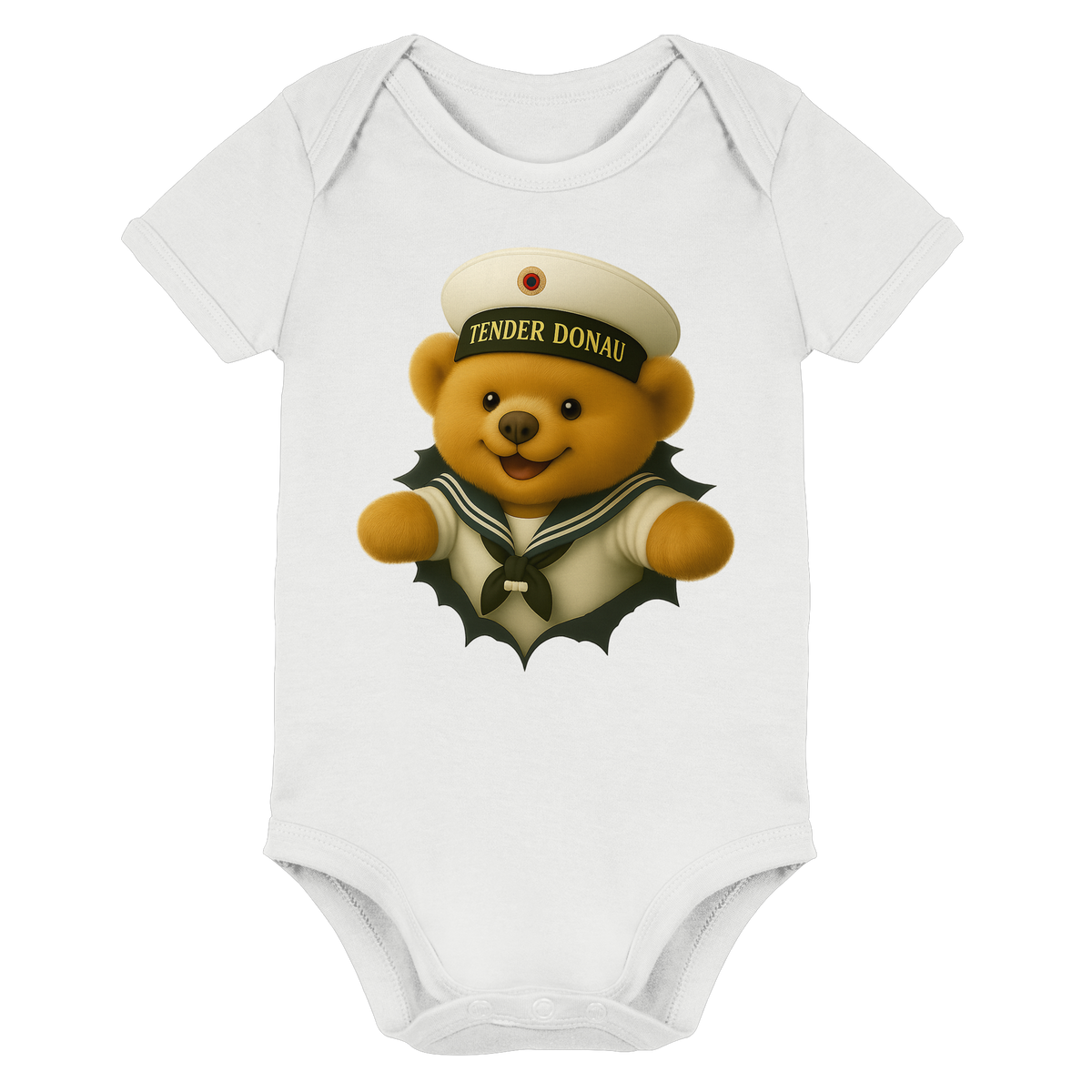 Teddy Tender DONAU - Organic Baby Bodysuit