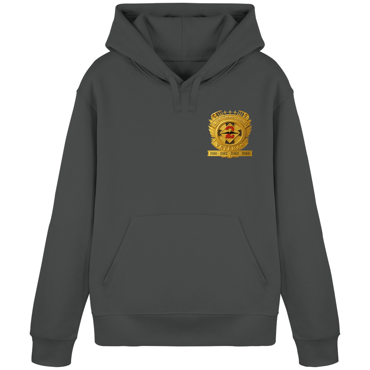 2. Zerstörergeschwader - Veteran - Organic Basic Hoodie