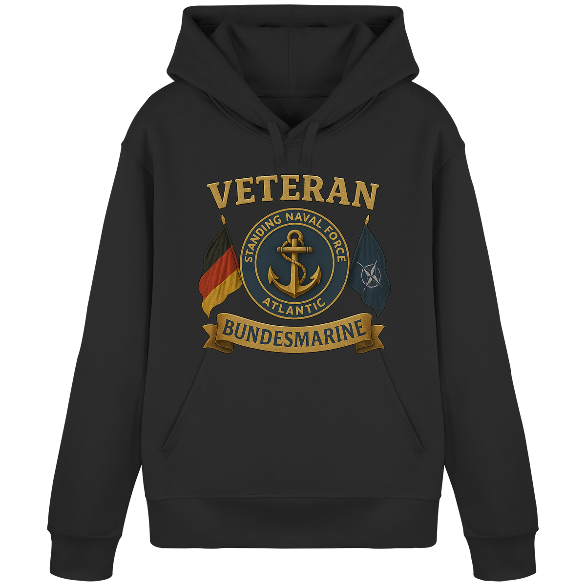 Veteran BUNDESMARINE - SNFL - Organic Basic Hoodie