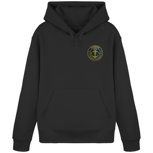 Marine Veteran 21er FUNKER - Metalleffekt - Organic Basic Hoodie
