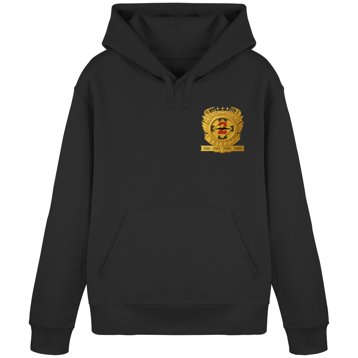 2. Zerstörergeschwader - Veteran - Organic Basic Hoodie