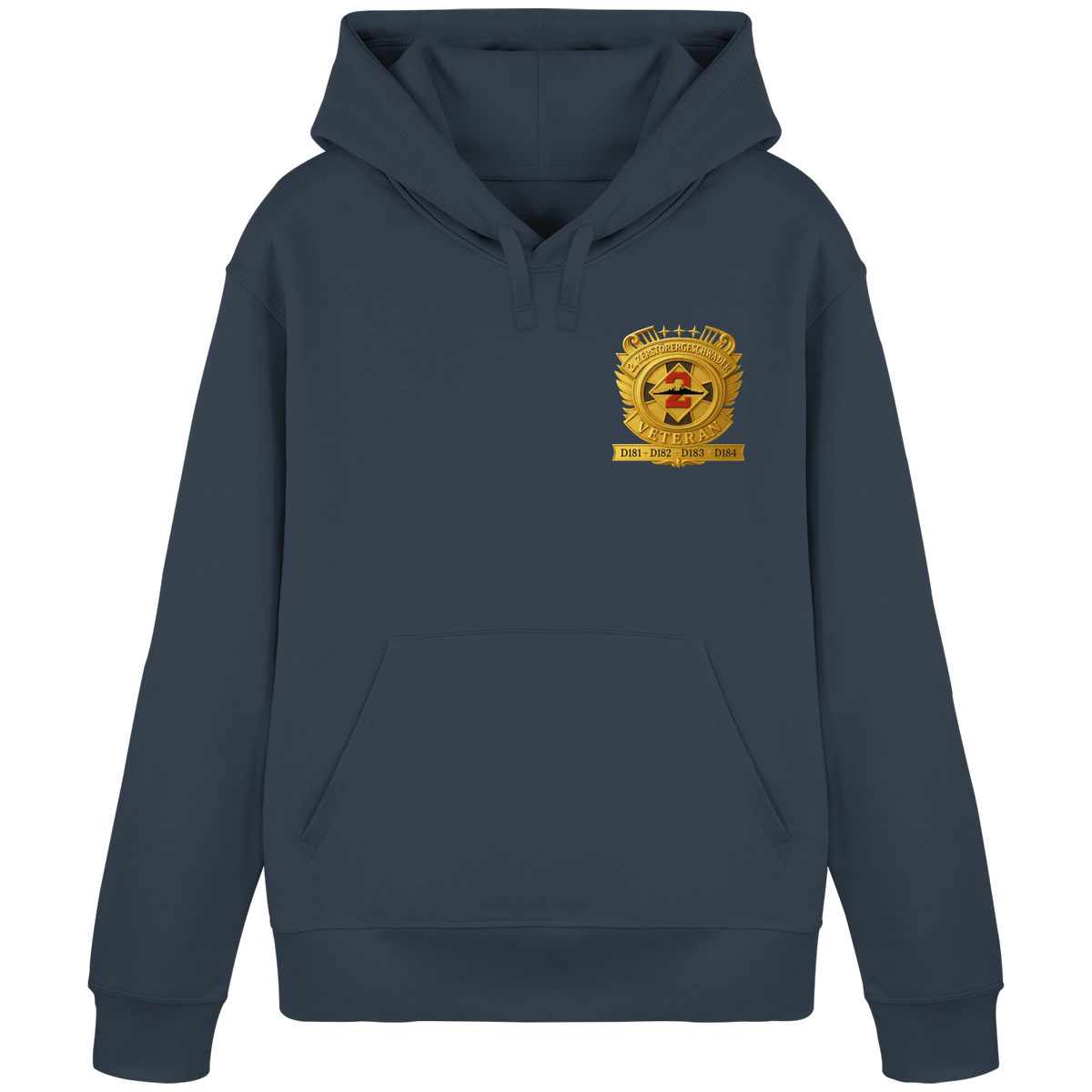 2. Zerstörergeschwader - Veteran - Organic Basic Hoodie