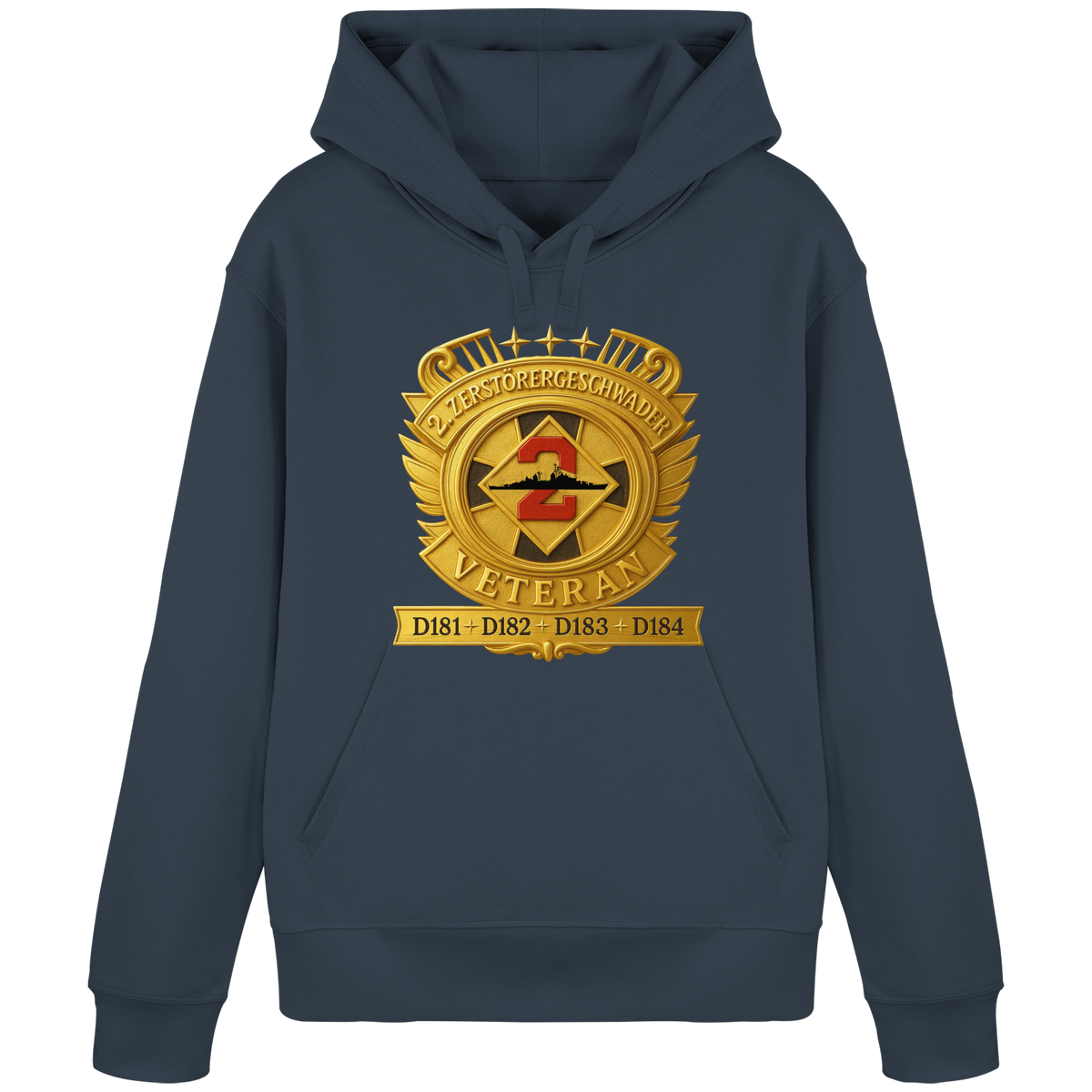 2. Zerstörergeschwader - Veteran  - Organic Basic Hoodie